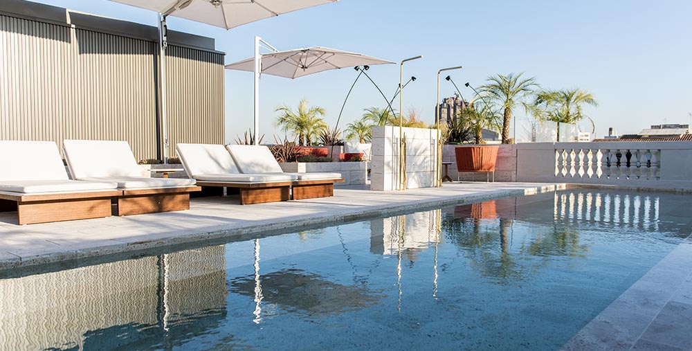Almanac Hotel, Barcelona Pool and rooftop JG Collection client