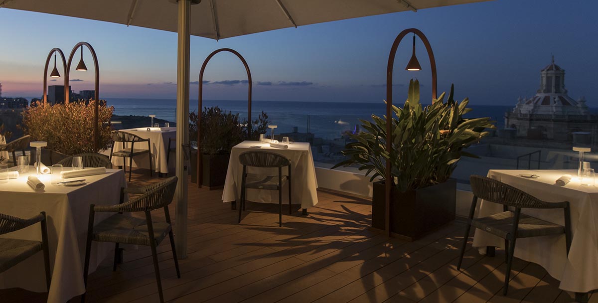 Rosselli - OverGrain - Roof Top Terrace - Al Fresco Dining - Sunset
